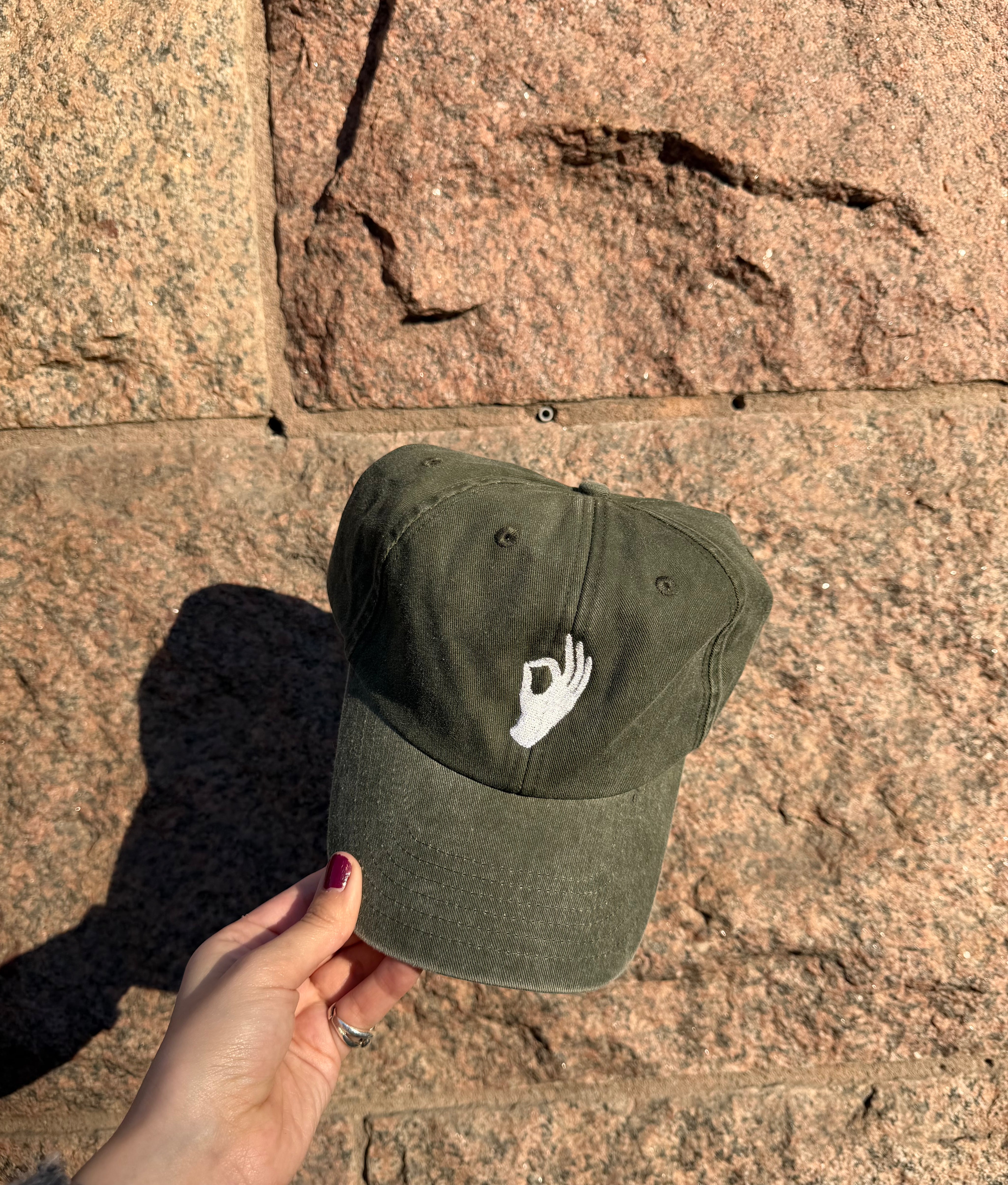 CAP LOGO - GREEN